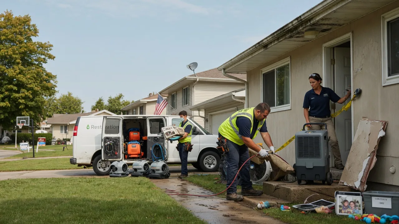Water Damage Restoration in Nanticoke, PA near me